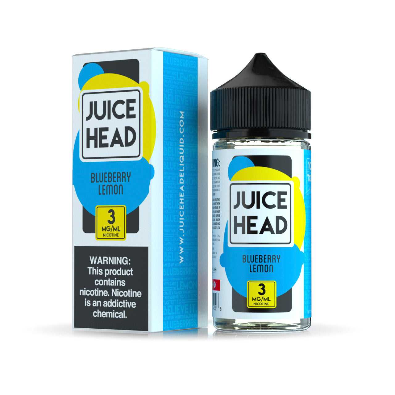 Juice Head - Blueberry Lemon 100ML - 100ML | juice-head-eliquid.myshopify.com