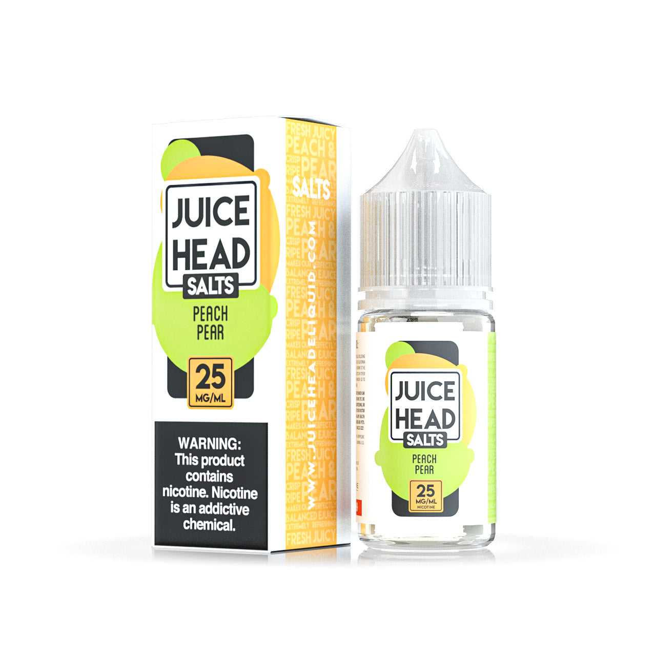 Juice Head SALTS - Peach Pear 30ML - SALTS | juice-head-eliquid.myshopify.com