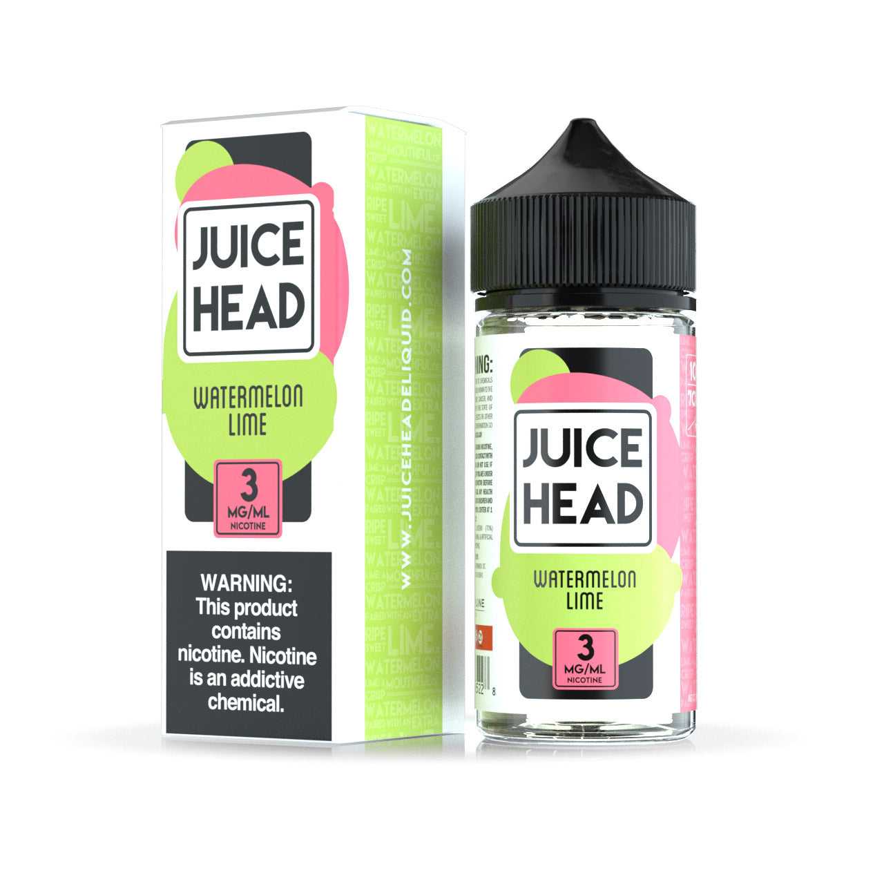 Juice Head - Watermelon Lime 100ML - 100ML | juice-head-eliquid.myshopify.com