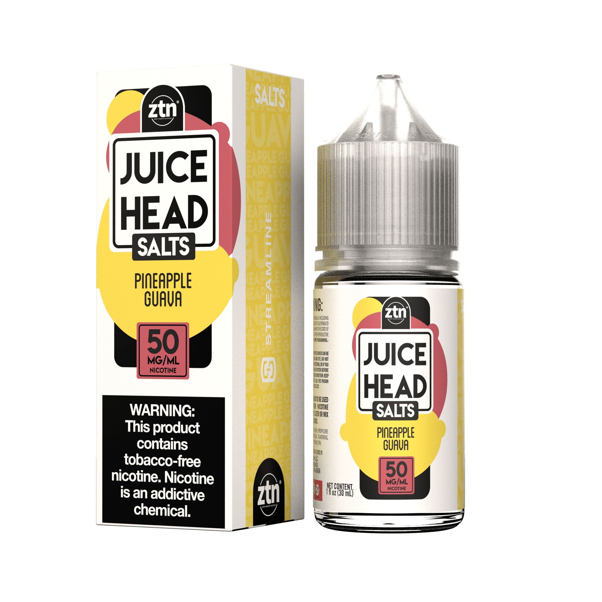 JUICE HEAD ZTN SALTS - Pineapple Guava 30ML - Juice Head Salts | juice-head-eliquid.myshopify.com