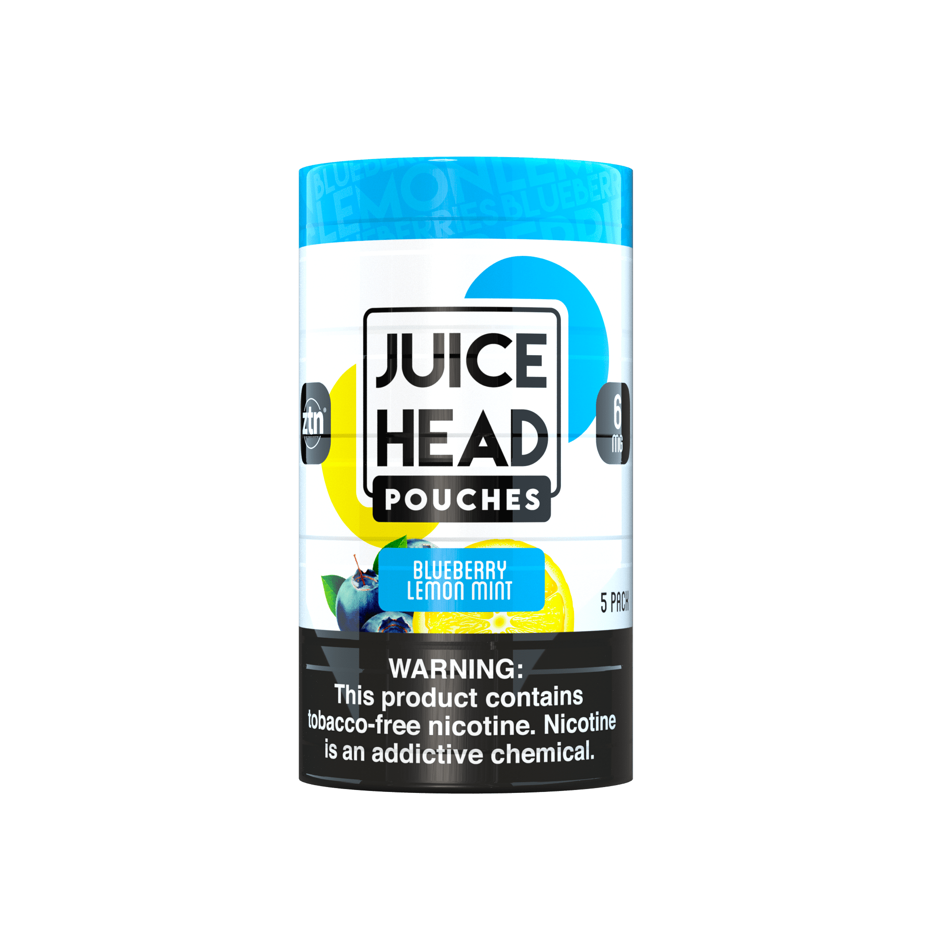 JUICE HEAD POUCHES - Blueberry Lemon Mint - Juice Head Pouches | juice-head-eliquid.myshopify.com