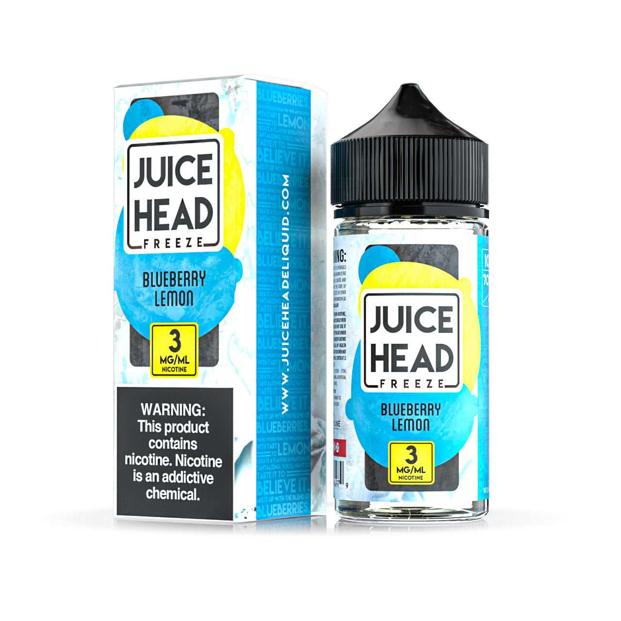 Juice Head Freeze - Blueberry Lemon 100ML - 100ML | juice-head-eliquid.myshopify.com