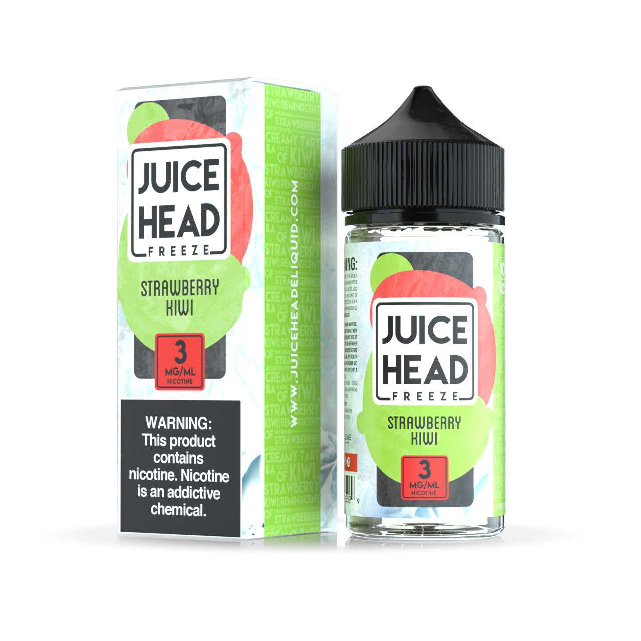 Juice Head Freeze - Strawberry Kiwi 100ML - 100ML | juice-head-eliquid.myshopify.com