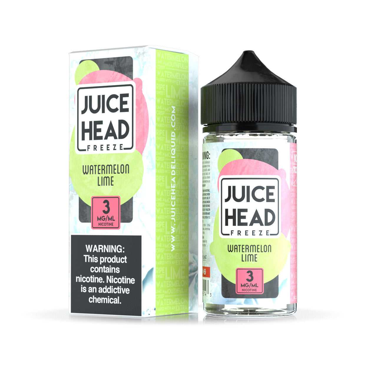 Juice Head Freeze - Watermelon Lime 100ML - 100ML | juice-head-eliquid.myshopify.com